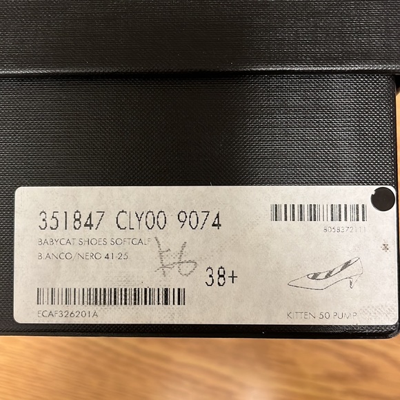 Leopard print Saint Laurent kitten heels. Good condition. - Picture 4 of 4